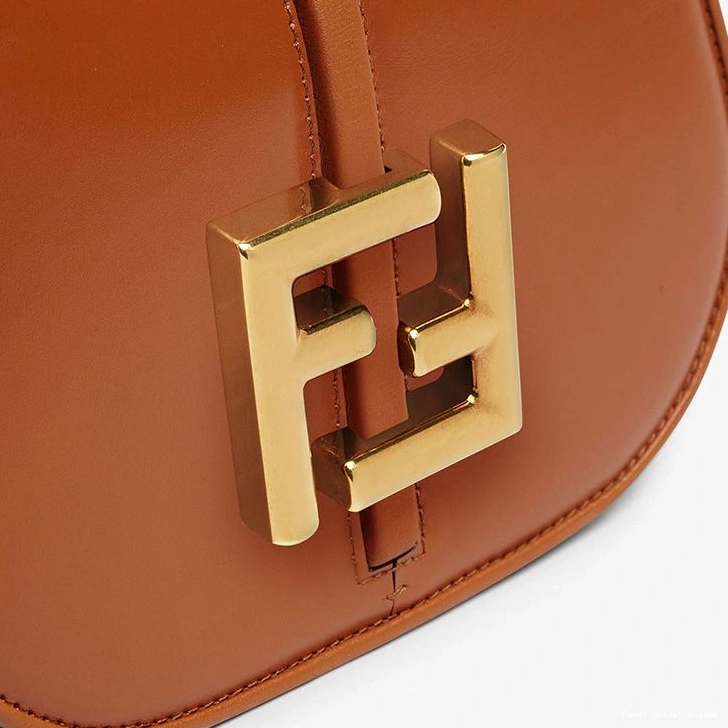 Affordable Bag C'mon Calf Leather Fendi Mini Brown In 0817